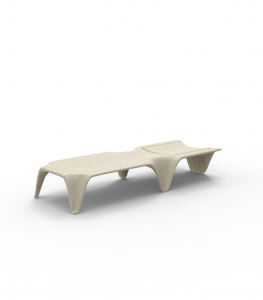 Лежак пластиковый Vondom F3 Basic полиэтилен Фото 13
