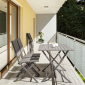 Стул текстиленовый складной Garden Relax Elin алюминий, текстилен тортора Фото 9