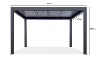 Пергола моторизованная 3х4 м-thumbs-Фото3