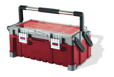Органайзер раскладной для инструментов Keter 22 Cantilever Tool Box полипропилен красный Фото 3