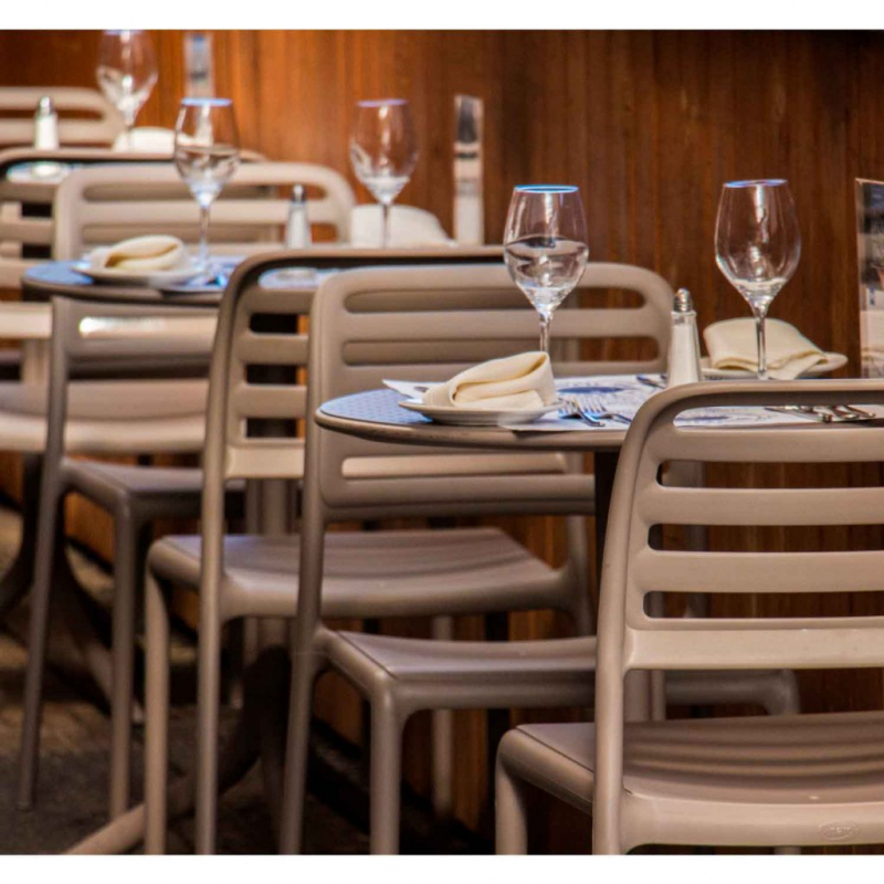 Стул пластиковый Costa Bistrot, тортора