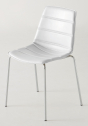 Стул пластиковый с обивкой Gaber Dress Alhambra NA металл, технополимер, экокожа Фото 11