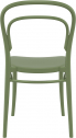 Стул пластиковый Siesta Contract Marie стеклопластик оливковый Фото 8
