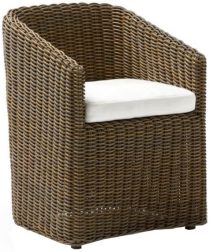 Кресло плетеное с подушкой-thumbs-Фото1