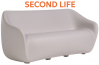 Диван пластиковый двухместный Reborn Second Life