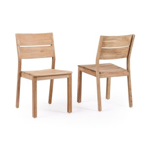 Стул деревянный RosaDesign Juniper тик натуральный Фото 9
