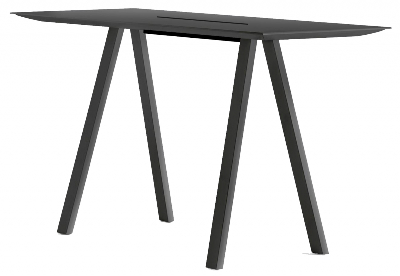 Стол барный с каналом для протяжки проводов Arki-Table CC Fenix