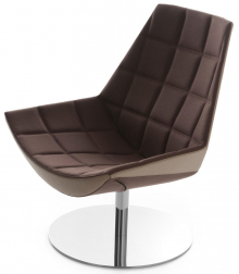 Кресло вращающееся с обивкой-thumbs-Фото1