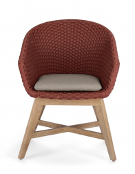 Кресло плетеное с подушкой-thumbs-Фото4