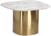 Столик кофейный мраморный Garden Relax Cadmus сталь, мрамор Фото 1