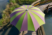 Зонт пляжный профессиональный Ø1.8 м Crema Pegaso алюминий, акрил Фото 8