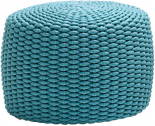 Пуф плетеный Paola Lenti Nido пенополиуретан, роуп Фото 1