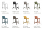 Стул пластиковый полубарный Nardi Trill Stool Mini стеклопластик табак Фото 3