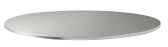 Столешница круглая PEDRALI Stainless Steel МДФ, нержавеющая сталь стальной Фото 1