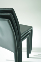 Стул пластиковый с обивкой Gaber Parma металл, технополимер, восстановленная кожа Фото 8