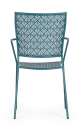Кресло металлическое Garden Relax Lizette сталь океан Фото 5