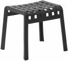 Табурет пластиковый Nardi Poggio стеклопластик антрацит Фото 1