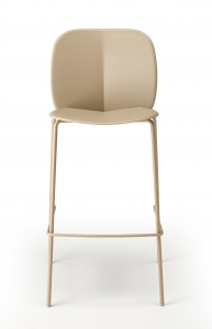 Стул пластиковый полубарный Scab Design Mentha Go Green сталь, технополимер тортора Фото 4