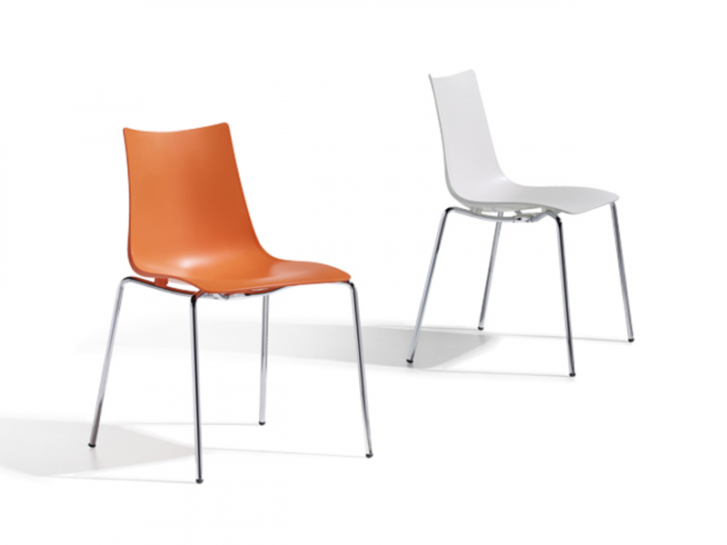 Стул пластиковый Zebra Technopolymer 4 Legs