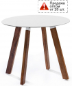 Столик деревянный кофейный WArt Dubai YS ироко Фото 1