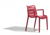 Кресло пластиковое SCAB GIARDINO Sunset технополимер, стекловолокно красный Фото 3