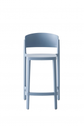 Стул пластиковый полубарный Abuela Stool 67