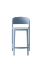 Стул пластиковый полубарный Gaber Abuela Stool 67 технополимер бледно-голубой Фото 6