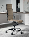 Кресло офисное на колесах Quadrifoglio Dekora сталь, алюминий, ткань Фото 4