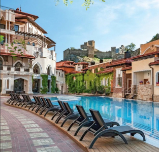 Шезлонг пластиковый Siesta Contract GS 1009 (Fiji) стеклопластик антрацит Фото 10