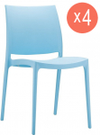 Комплект пластиковых стульев Maya Set 4