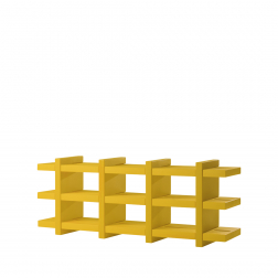 Стеллаж книжный пластиковый Booky 4 Standard