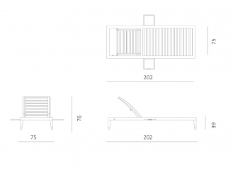 Лежак деревянный с матрасом-thumbs-Фото3