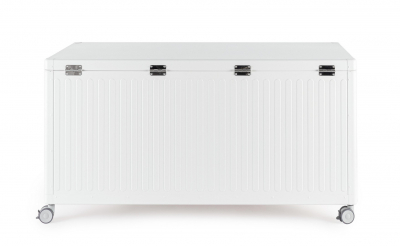 Сундук металлический Garden Relax Ocean S алюминий, сталь белый Фото 3