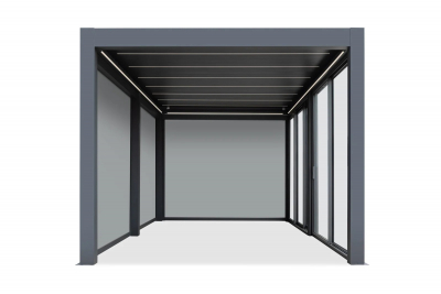 Пергола моторизованная 3х6 м Tagliamento Pergola 120 Series алюминий Фото 6