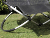 Шезлонг-лежак двухместный Besta Fiesta Concept Double алюминий, текстилен черный Фото 4