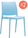 Комплект пластиковых стульев Maya Set 2