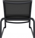 Стул пластиковый Siesta Contract Pacific Lounge стеклопластик, текстилен черный Фото 6