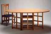 Стол обеденный дизайнерский Proiezione Basset-Lowke  ясень Фото 3