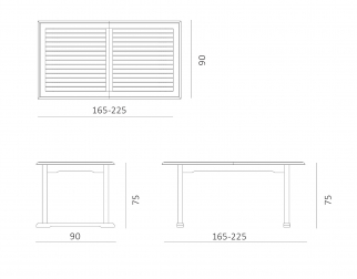Стол деревянный обеденный раздвижной-thumbs-Фото3