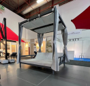 Шатер с лежаками THEUMBRELA SEMSIYE EVI Sultan Daybed алюминий, акрил Фото 5