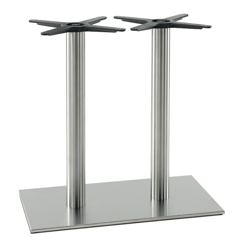 Подстолье металлическое двойное Inox