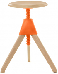 Табурет полубарный деревянный-thumbs-Фото1