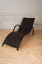 Шезлонг-лежак плетеный ReeHouse Spring оцинкованная сталь, искусственный ротанг коричневый Фото 9