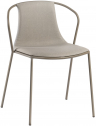 Стул пластиковый с обивкой Gaber Kasia металл, технополимер, ткань Фото 1