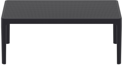 Комплект пластиковой мебели Siesta Contract Pacific Lounge стеклопластик, текстилен черный Фото 20