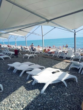 Пляж Bridge Resort, г. Сочи (перенесен)