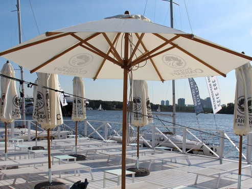 Пляж в Яхт-клубе, г. Москва