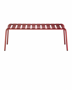 Скамейка металлическая Colos Stecca 8 алюминий Фото 9