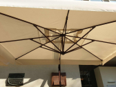 Зонт профессиональный 3х4 м THEUMBRELA SEMSIYE EVI Banana алюминий, олефин Фото 8