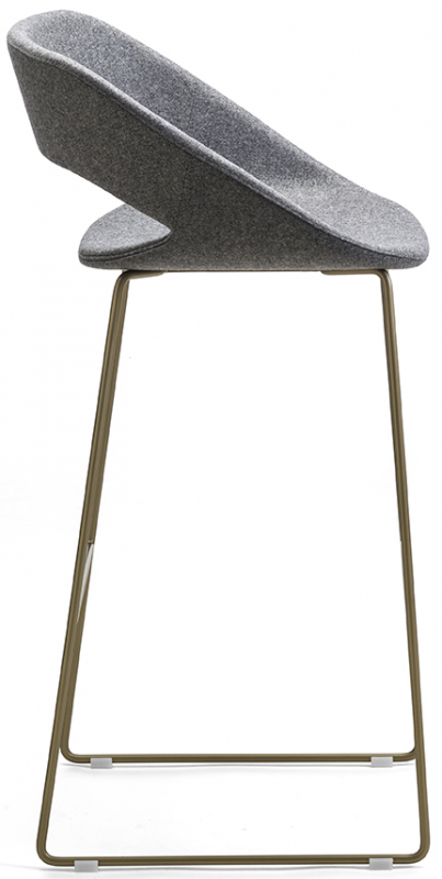 Кресло барное с обивкой Kabira Fabric ST